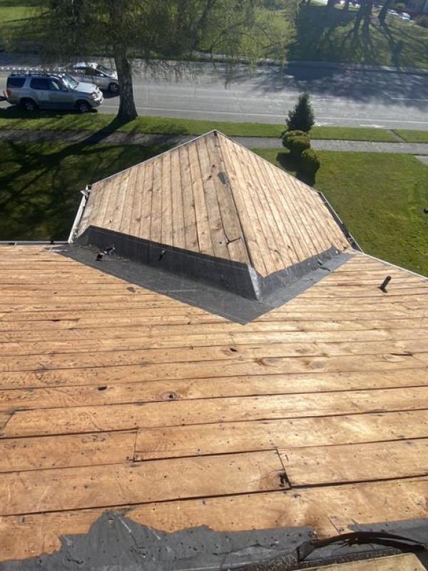 Pitched Transition Roof